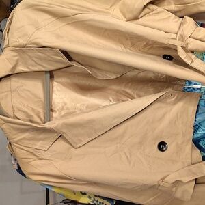 Cropped Trench Jacket